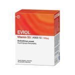 Eviol Vitamin D3 4000IU 100mcg 60caps (Βιταμίνη D για την Καλή Λειτουργία των Οστών & των Δοντιών)
